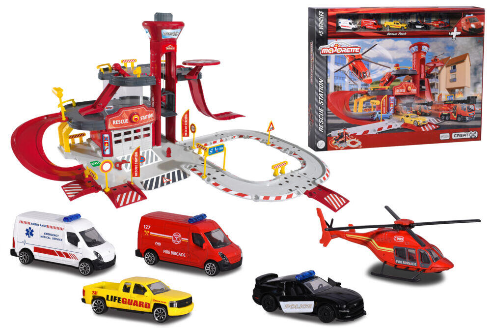 Produkt miniatyrebild Majorette Creatix Redningsstasjon