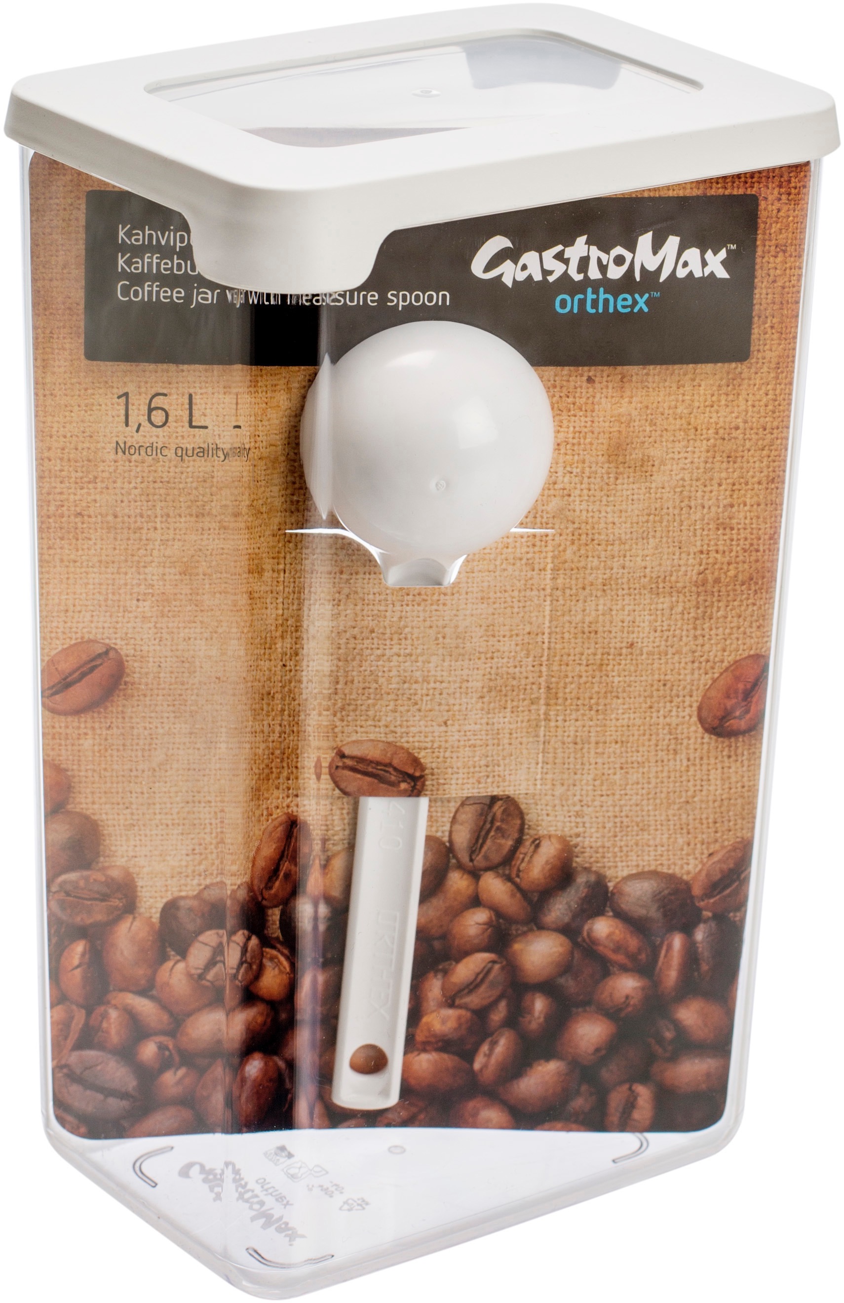 Produkt miniatyrebild GastroMax™ oppbevaringsboks med kaffeskje