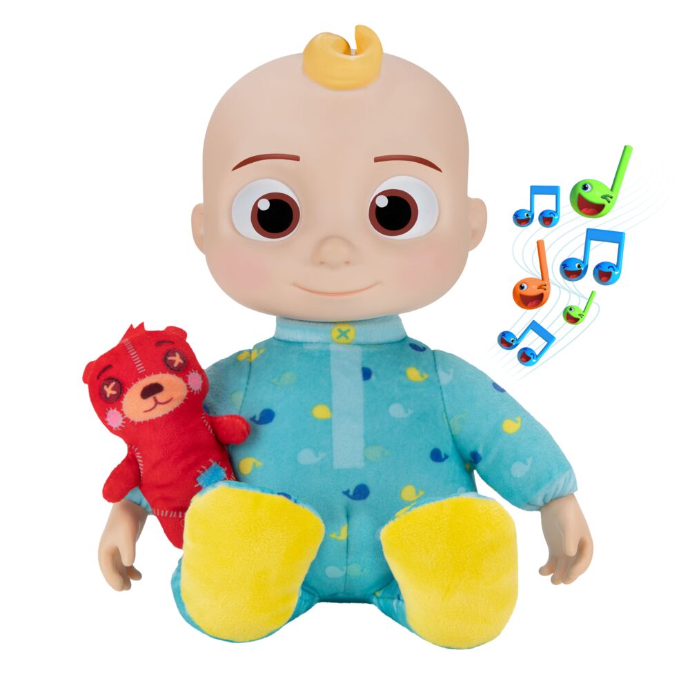 Produkt miniatyrebild CoComelon™ Plush musikalsk sengetid dukke