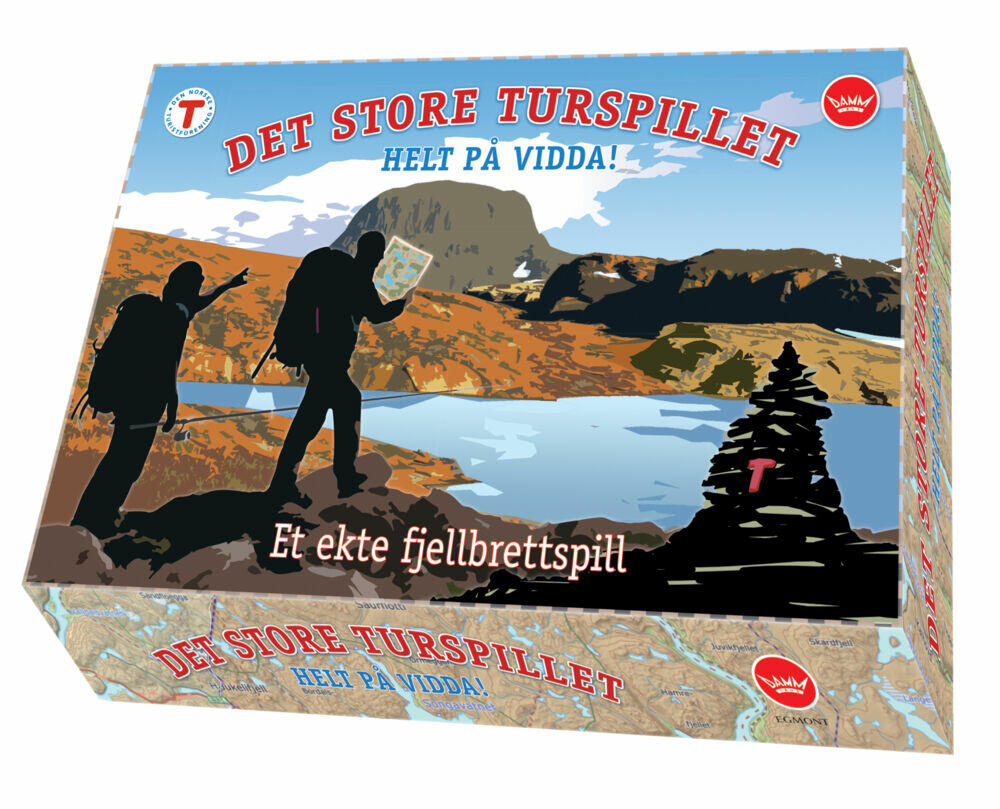 Produkt miniatyrebild Egmont Spill Det store turspillet. Helt på vidda!