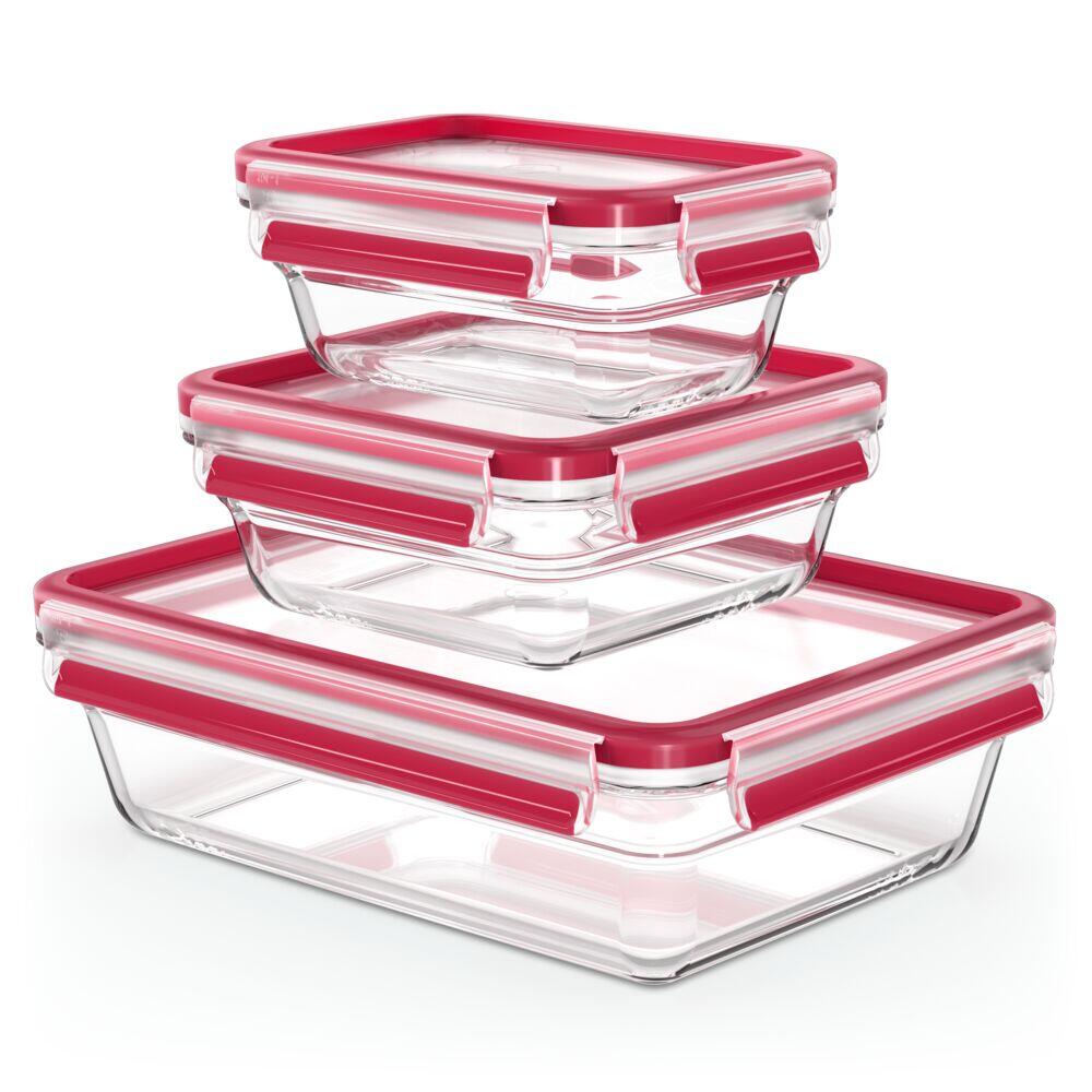 Produkt miniatyrebild Tefal MasterSeal Glass ildfast form 3 stk
