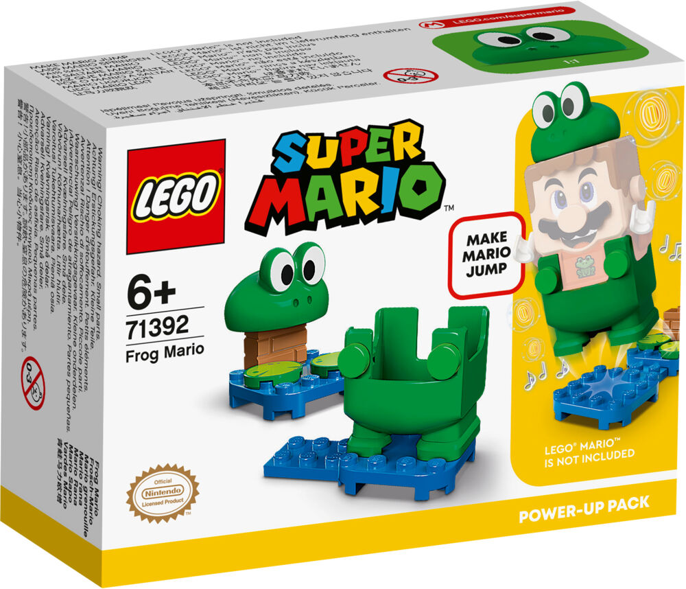Produkt miniatyrebild LEGO® Super Mario 71392 Power-Up-pakken Froske-Mario