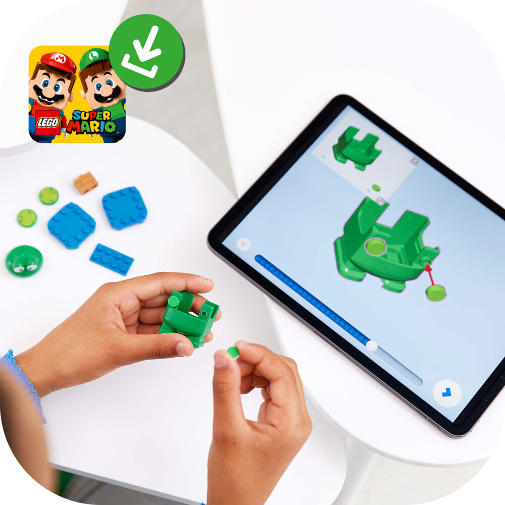 Produkt miniatyrebild LEGO® Super Mario 71392 Power-Up-pakken Froske-Mario