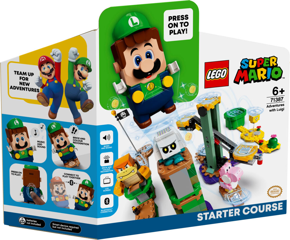 Produkt miniatyrebild LEGO® Super Mario 71387 Startbanen På eventyr med Luigi