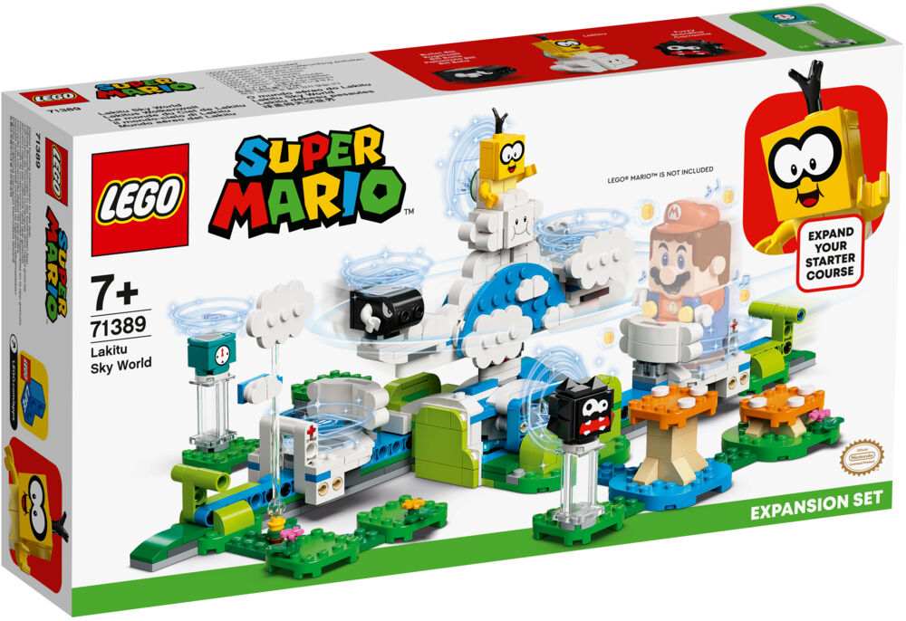 Produkt miniatyrebild LEGO® Super Mario 71389 Ekstrabanesettet Lakitu og himmelverdenen