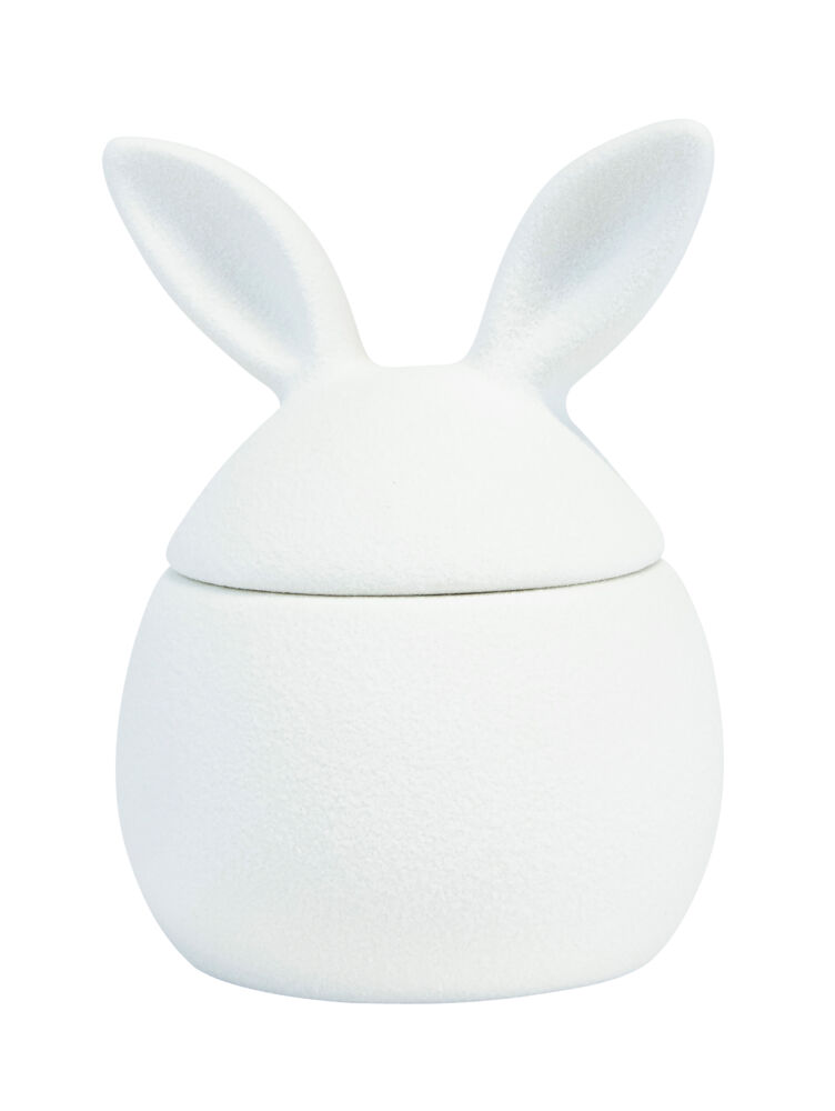 Produkt miniatyrebild Jed skål med lokk, hare