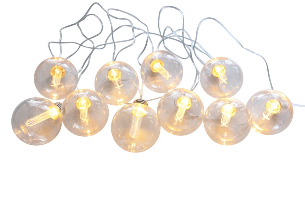 Produkt miniatyrebild Lyslenke med 10 LED pærer IP44