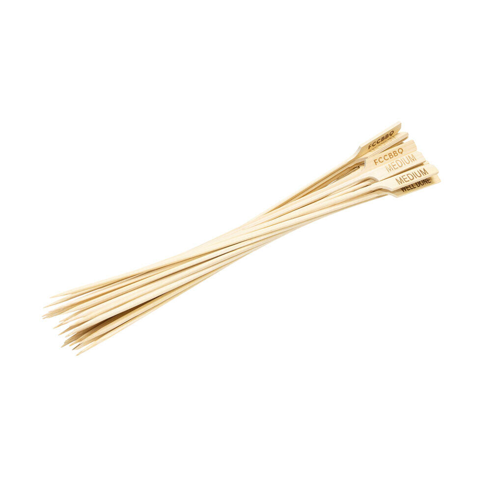 Produkt miniatyrebild FCC BBQ bambus grillspyd