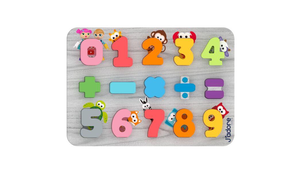 Produkt miniatyrebild J`adore 1-2-3 puslespill