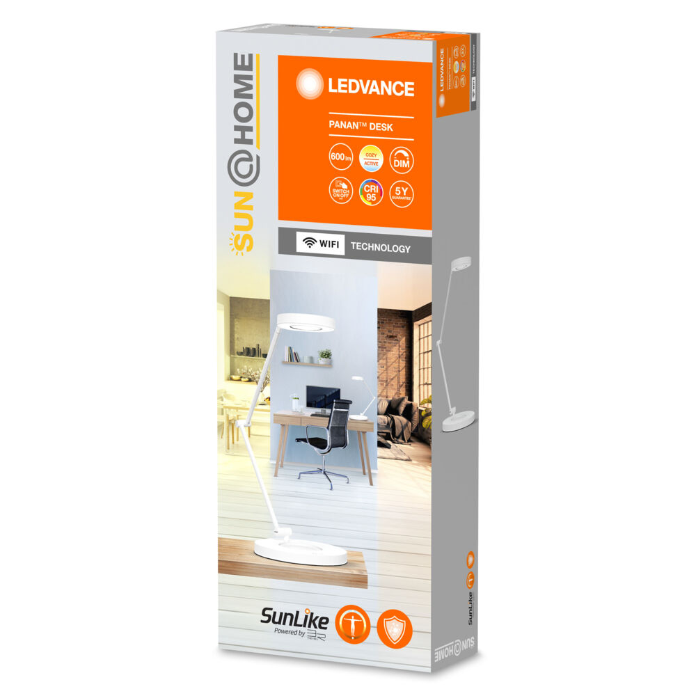 Produkt miniatyrebild Ledvance SMART+ Sun@Home skrivebordlampe