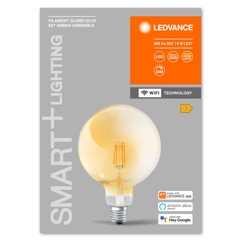 Produkt miniatyrebild Ledvance SMART+ globe pære