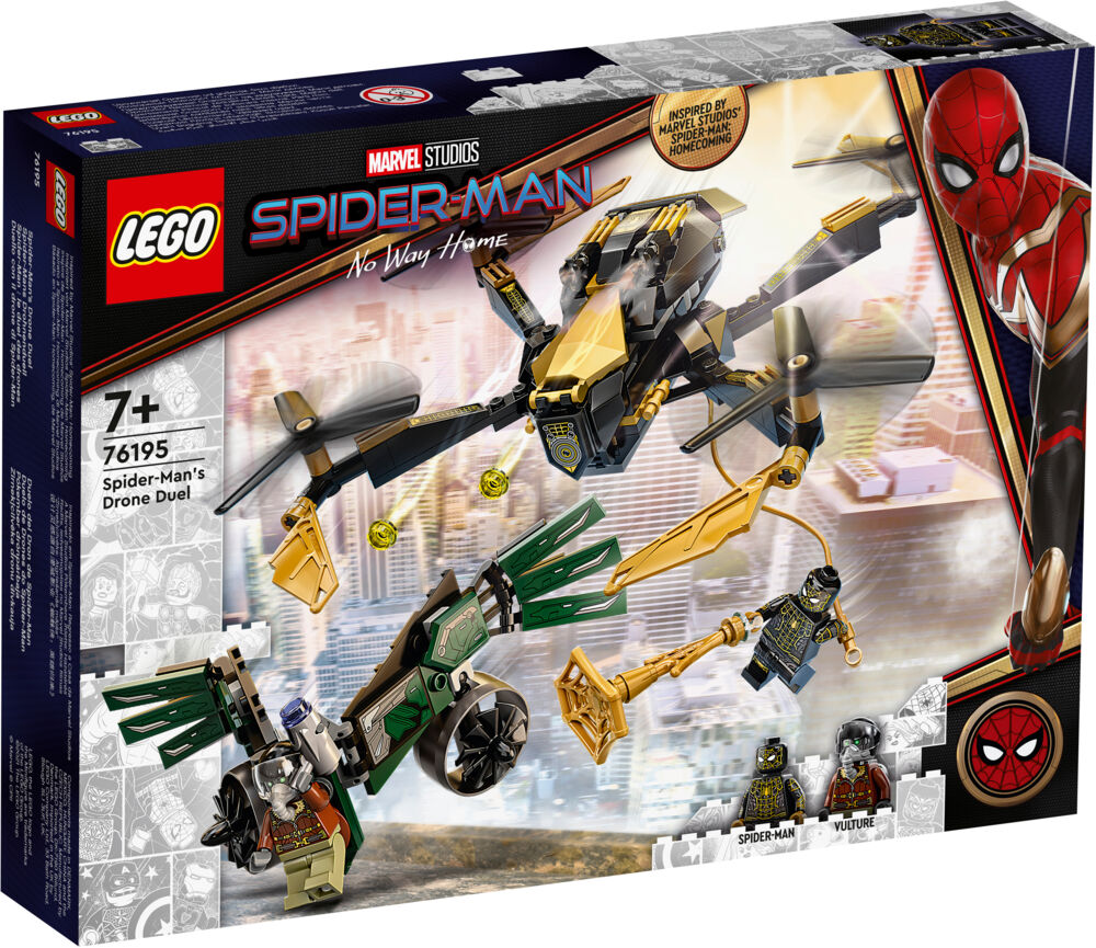 Produkt miniatyrebild LEGO® Marvel Super Heroes 76195 Spider-Mans droneduell