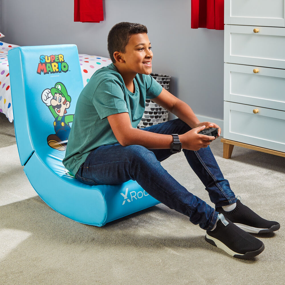 Produkt miniatyrebild Nintendo Super Mario™ Luigi X-Rocker gamingstol