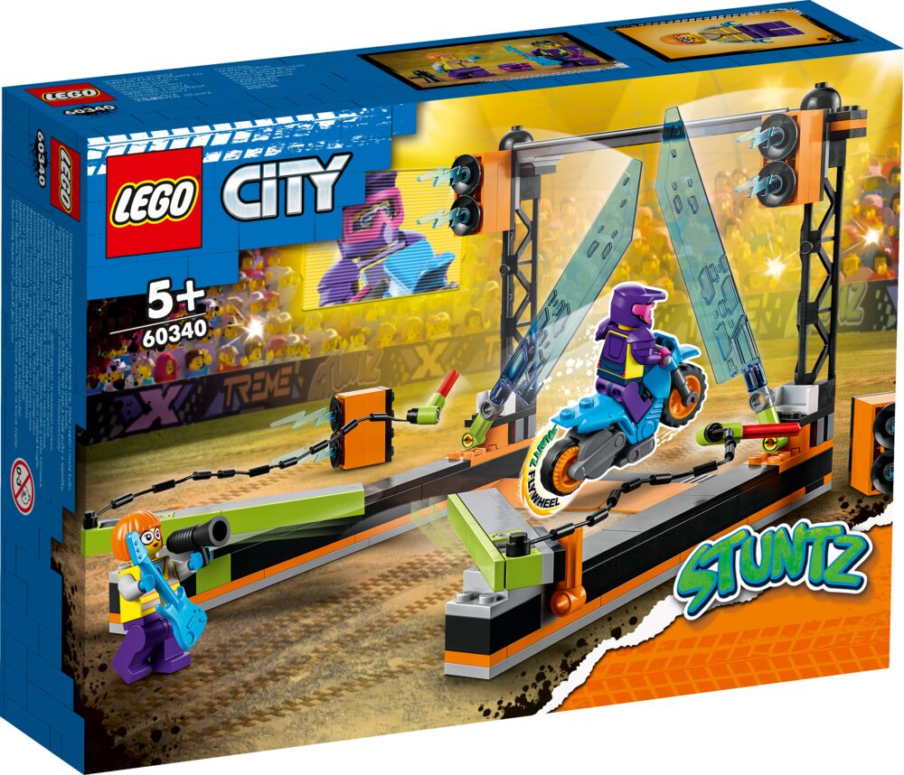 Produkt miniatyrebild LEGO® City Stunt 60340 Kniv-stuntutfordring