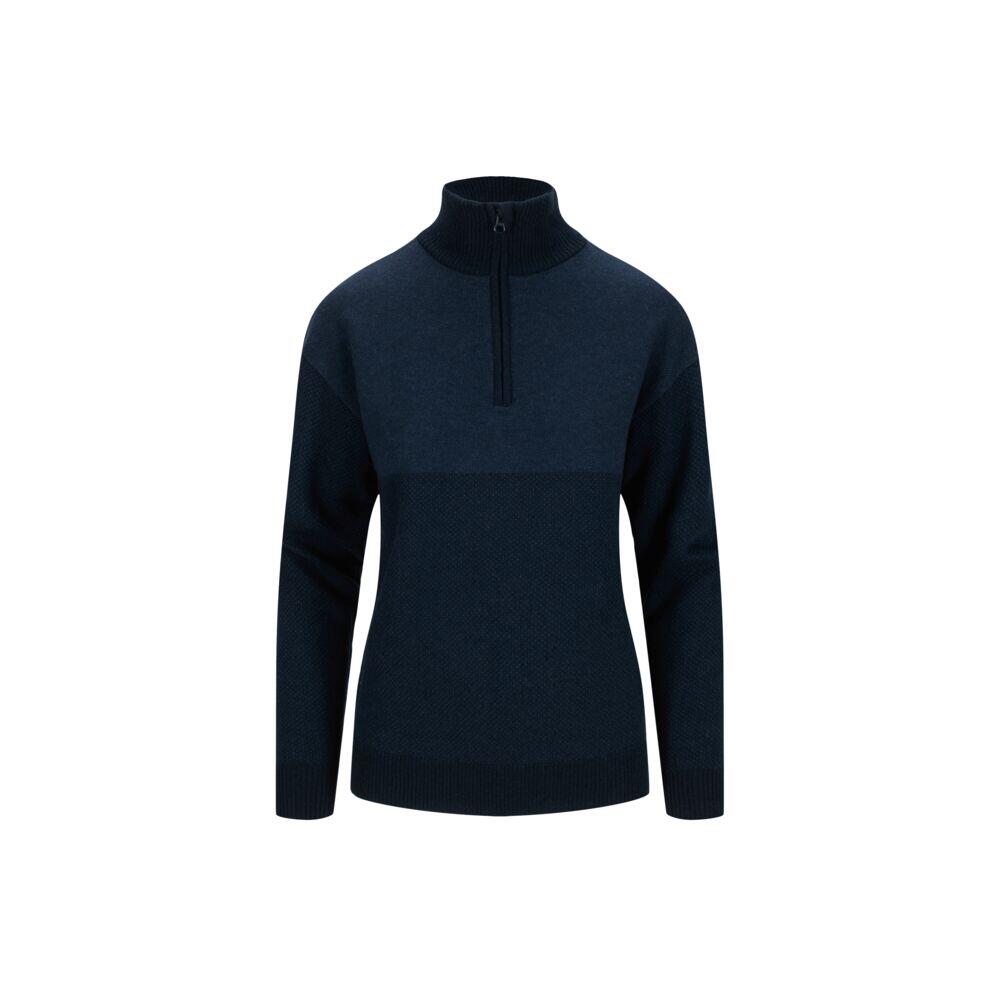 Tufte half-zip ullgenser dame