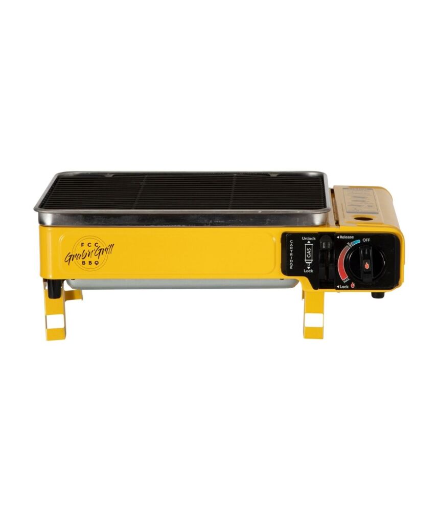 Produkt miniatyrebild FCC BBQ Grab`N`Grill gassgrill gul