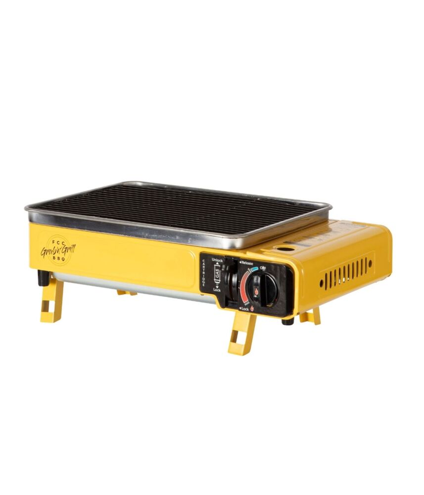 Produkt miniatyrebild FCC BBQ Grab`N`Grill gassgrill gul