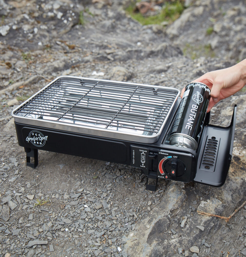 Produkt miniatyrebild FCC BBQ Grab`N`Grill gassgrill sort