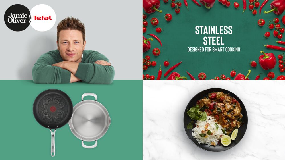 Produkt miniatyrebild Tefal Jamie Oliver Quick&Easy gryte