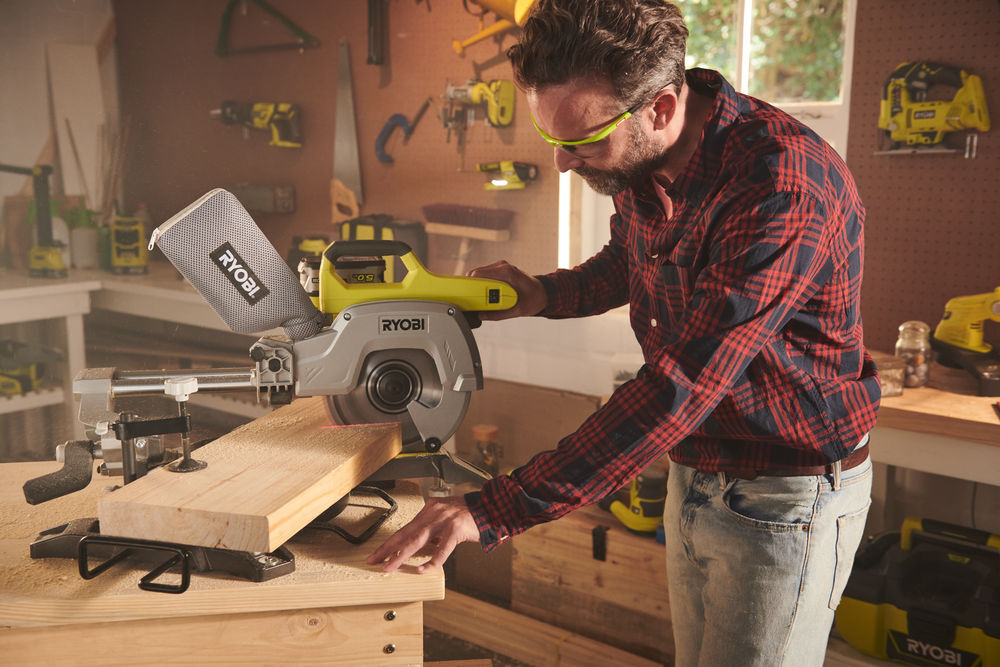 Produkt miniatyrebild Ryobi R18MS216-0 Kapp-/Gjærsag u/batteri