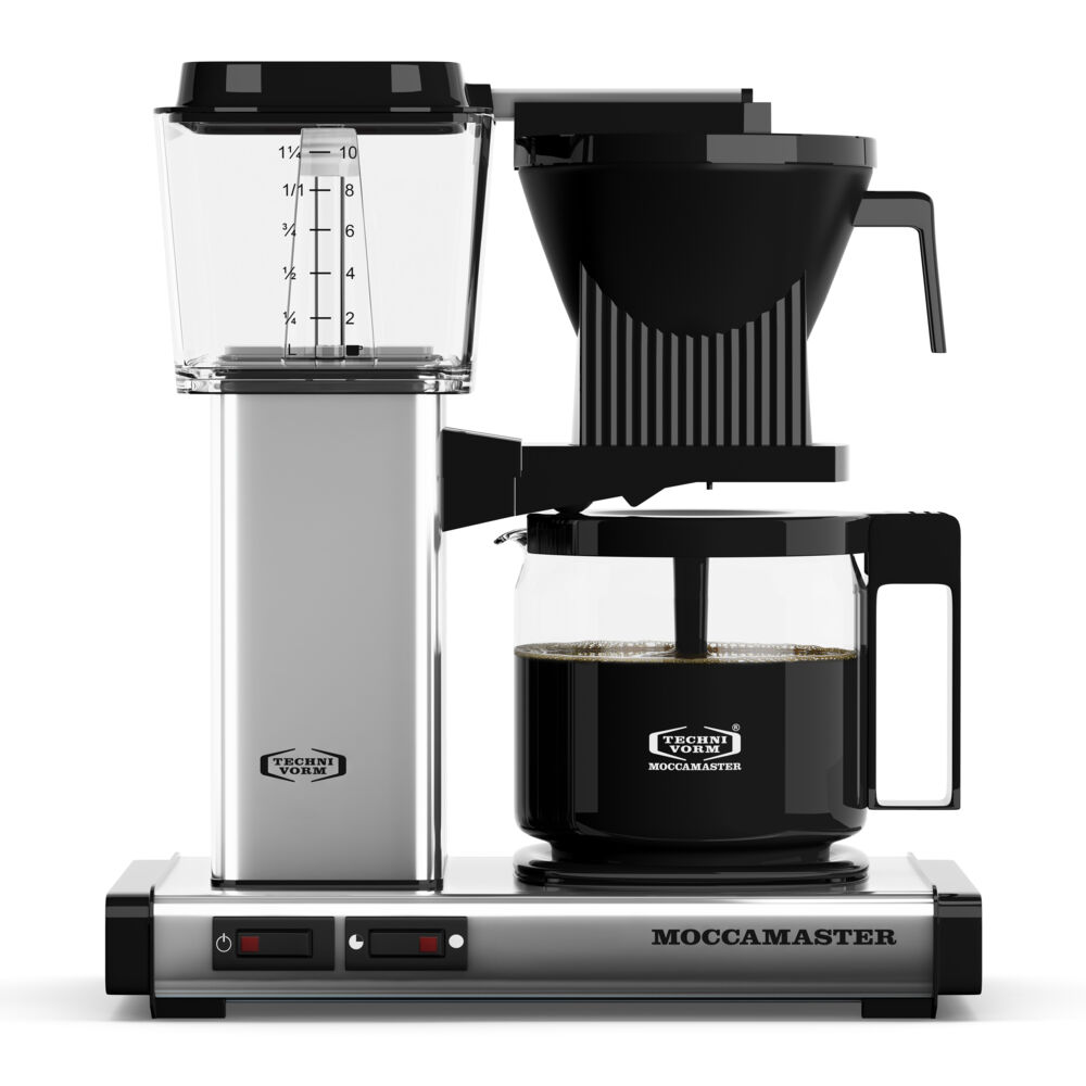 Produkt miniatyrebild Moccamaster Automatic Black / Polished Silver kaffetrakter