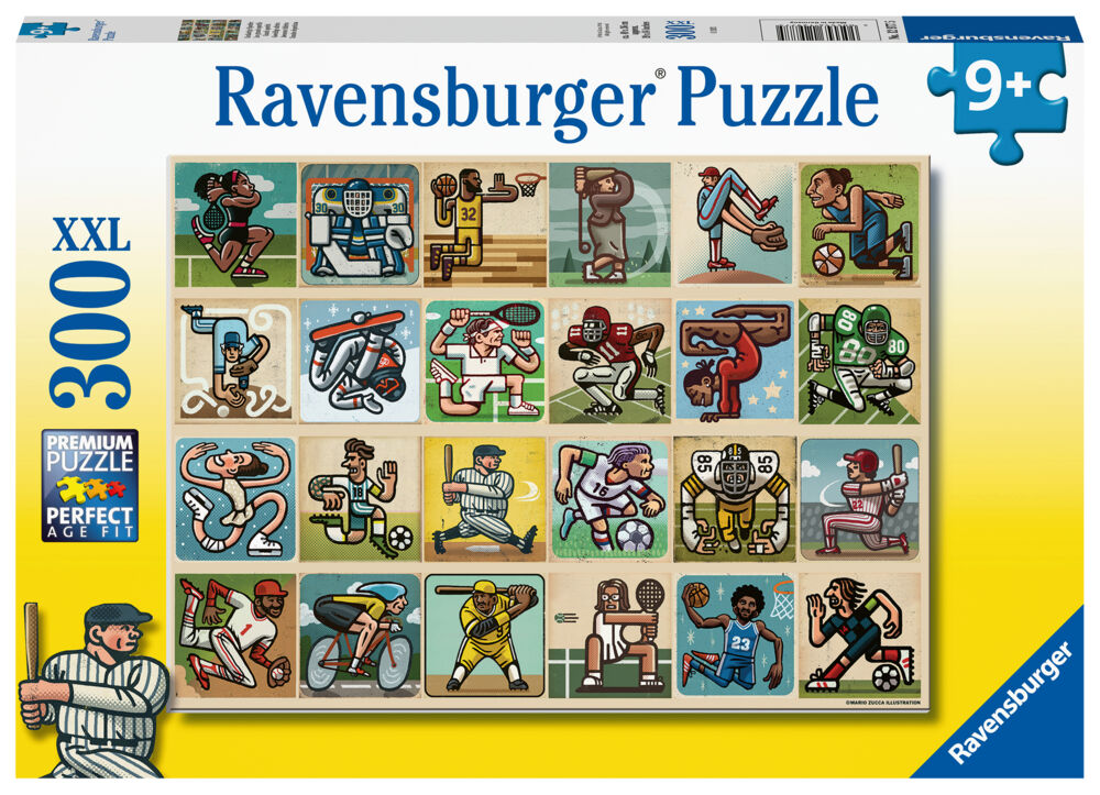 Produkt miniatyrebild Ravensburger Puzzle Awesome Athletes puslespill