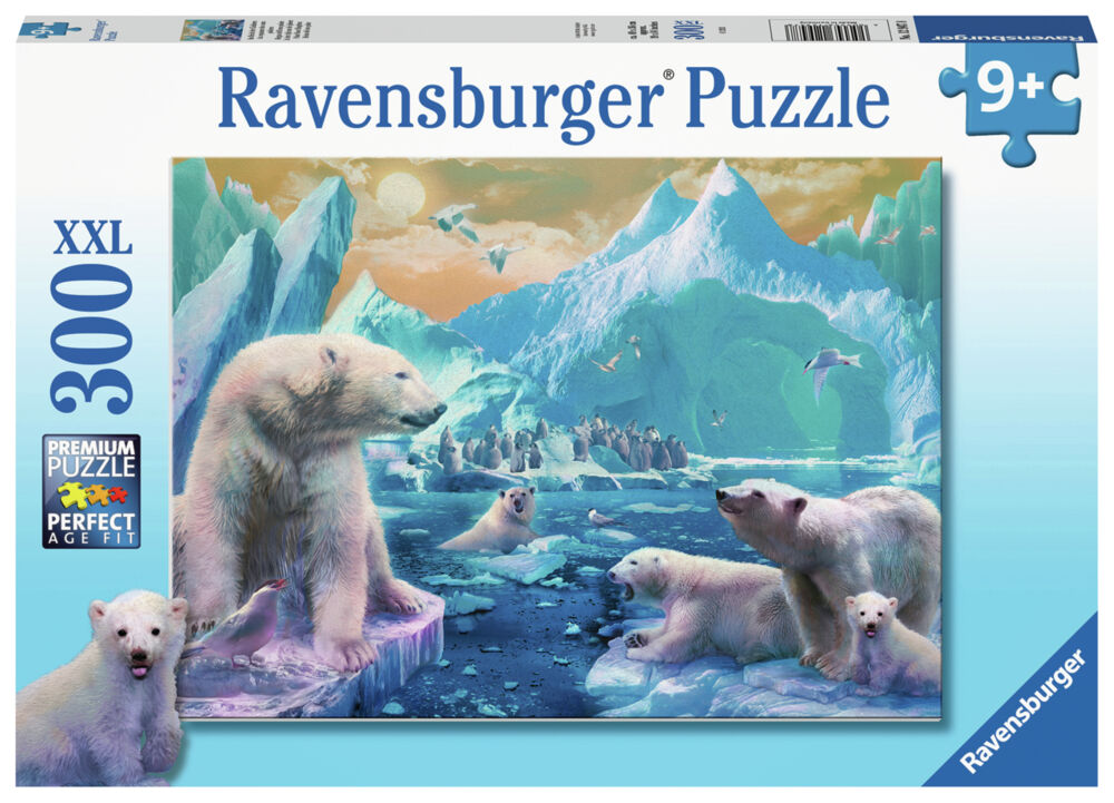 Produkt miniatyrebild Ravensburger Polar Bear Kingdom puslespill