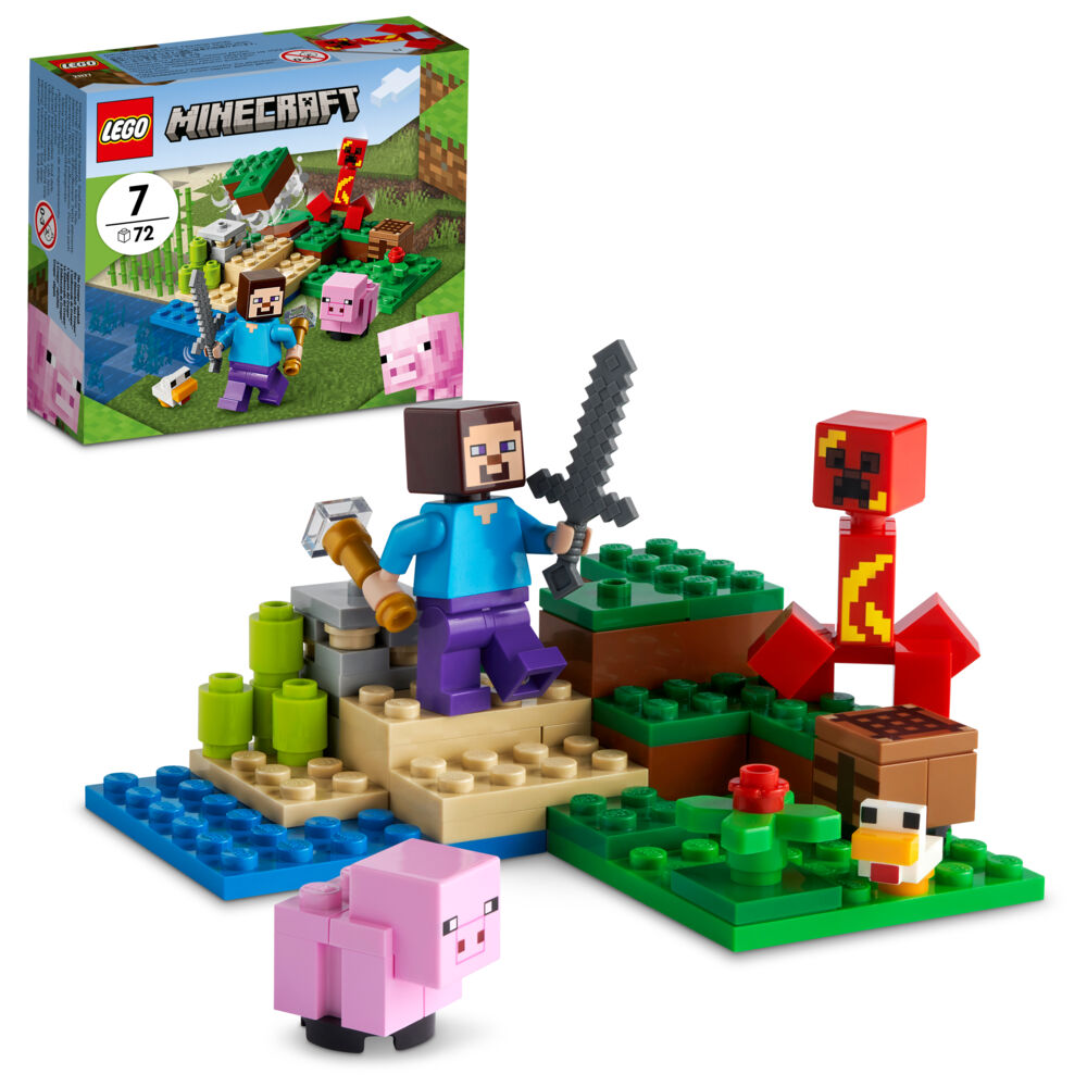Produkt miniatyrebild LEGO® Minecraft™ 21177 Creeper i bakholdsangrep