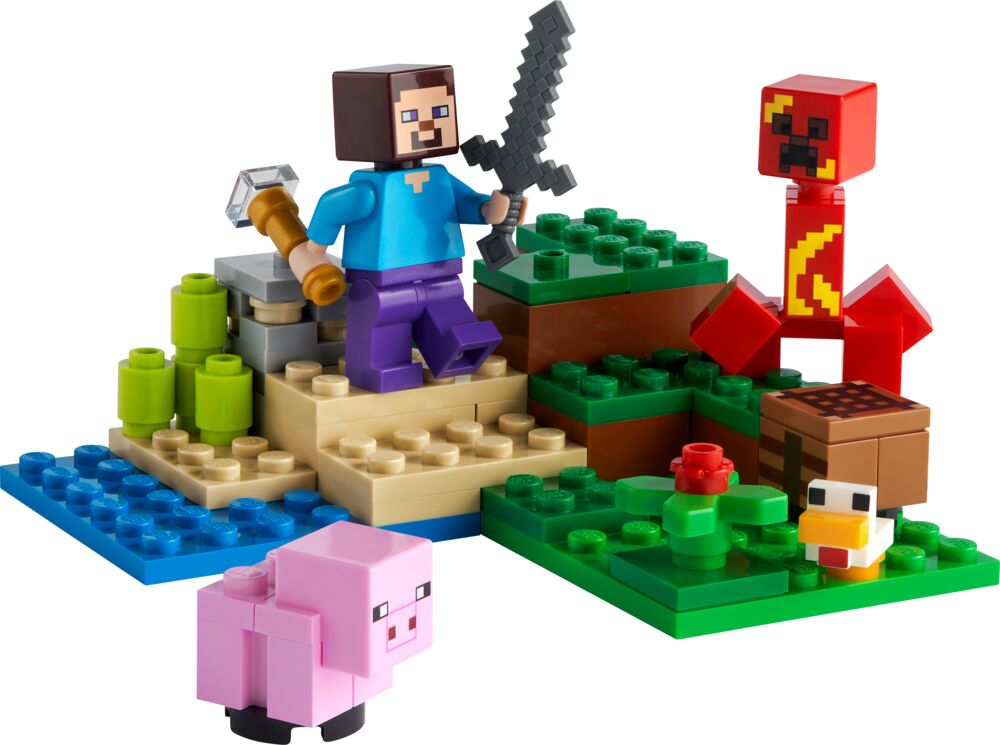 Produkt miniatyrebild LEGO® Minecraft™ 21177 Creeper i bakholdsangrep