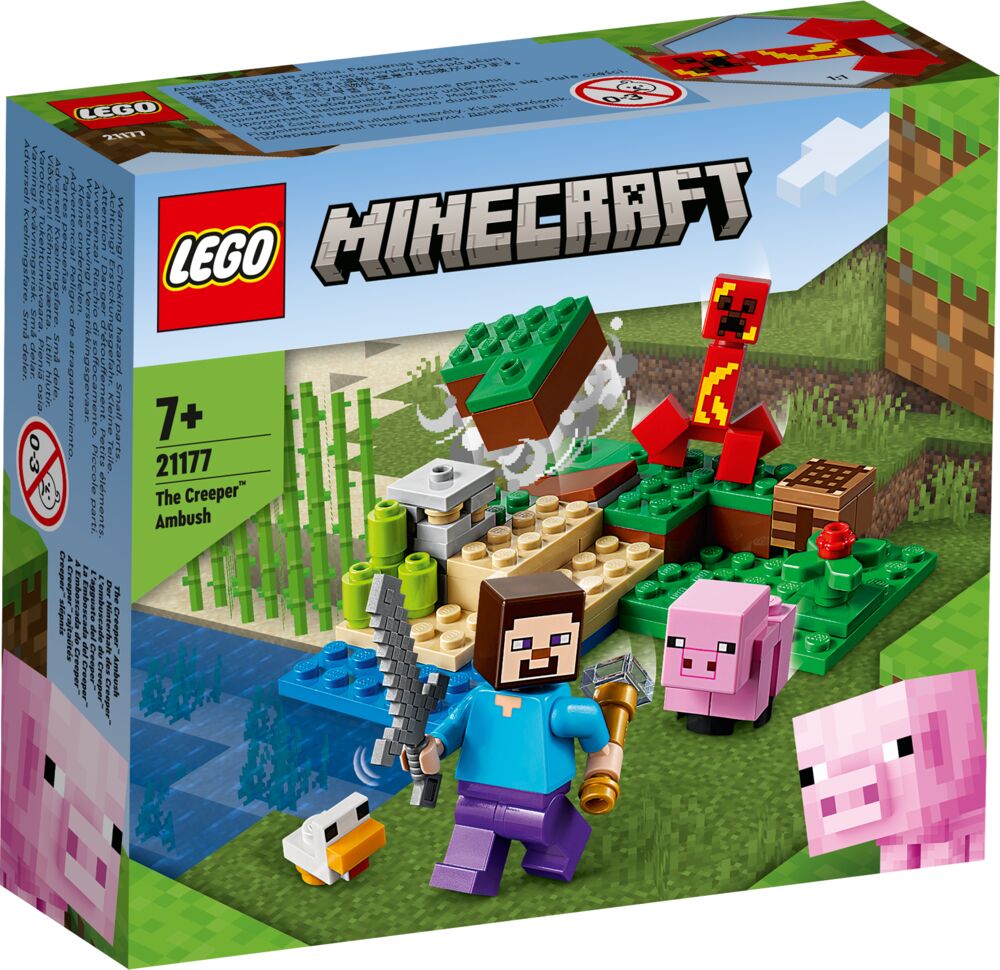 Produkt miniatyrebild LEGO® Minecraft™ 21177 Creeper i bakholdsangrep
