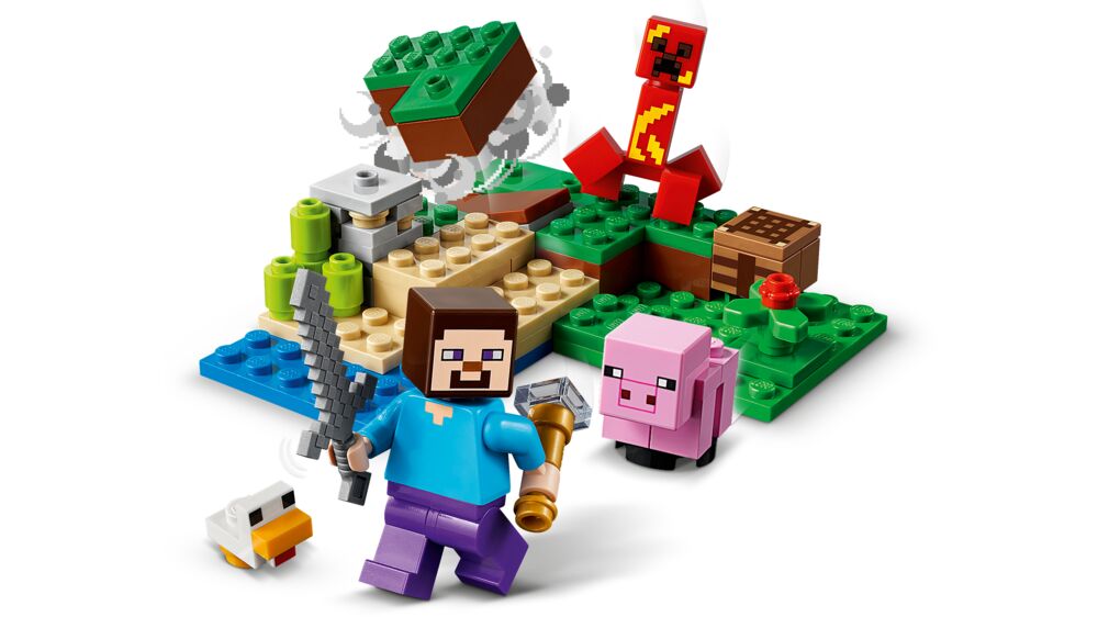 Produkt miniatyrebild LEGO® Minecraft™ 21177 Creeper i bakholdsangrep