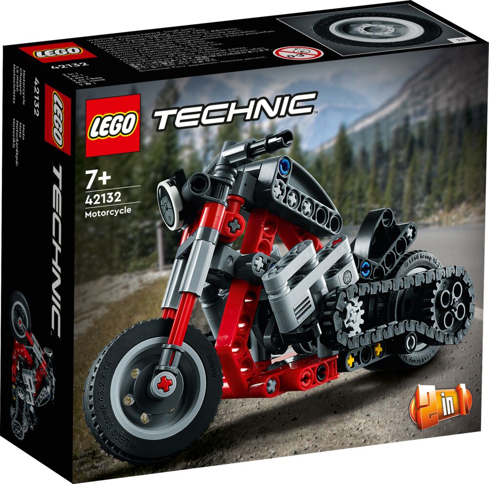 Produkt miniatyrebild LEGO® Technic 42132 Motorsykkel