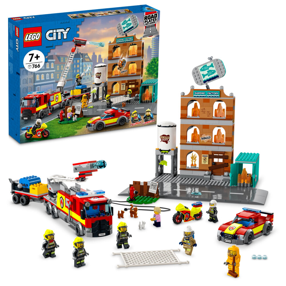 LEGO® City Fire 60321 Brann- og utrykningssett