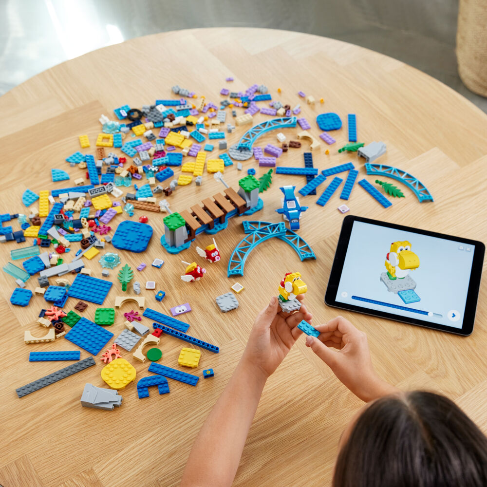 Produkt miniatyrebild LEGO® Super Mario 71400 Ekstrabanesettet Strandattraksjon med Big Urchin