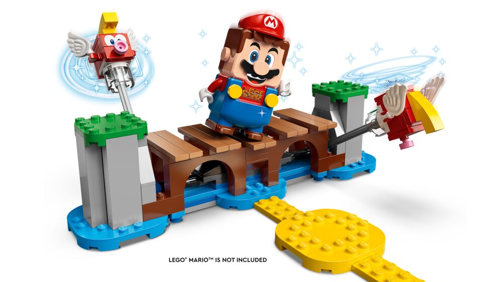 Produkt miniatyrebild LEGO® Super Mario 71400 Ekstrabanesettet Strandattraksjon med Big Urchin
