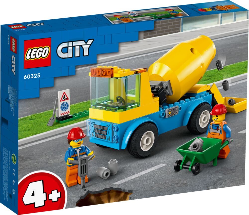 Produkt miniatyrebild LEGO® City Great Vehicles 60325 Betongblander