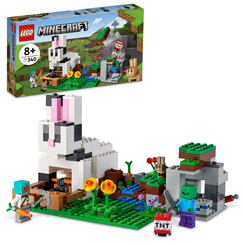 Produkt miniatyrebild LEGO® Minecraft™ 21181 Kaningården