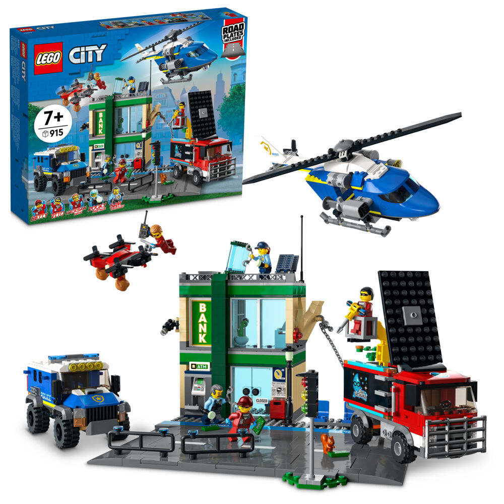LEGO® City Police 60317 Politiutrykning til banken