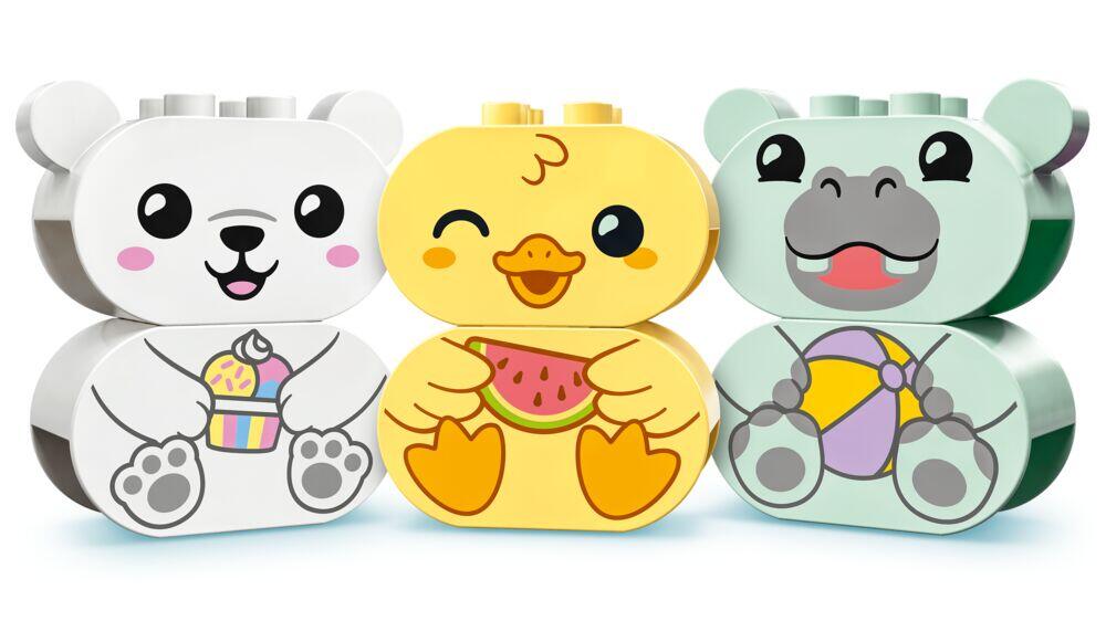 Produkt miniatyrebild LEGO® DUPLO® Creative Play 10965 Moro på badet: Dyretog som flyter