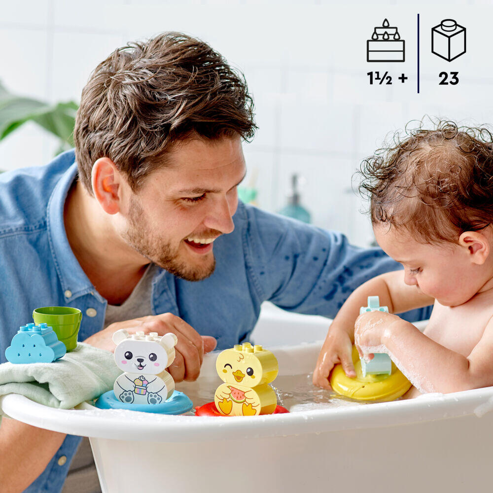 Produkt miniatyrebild LEGO® DUPLO® Creative Play 10965 Moro på badet: Dyretog som flyter