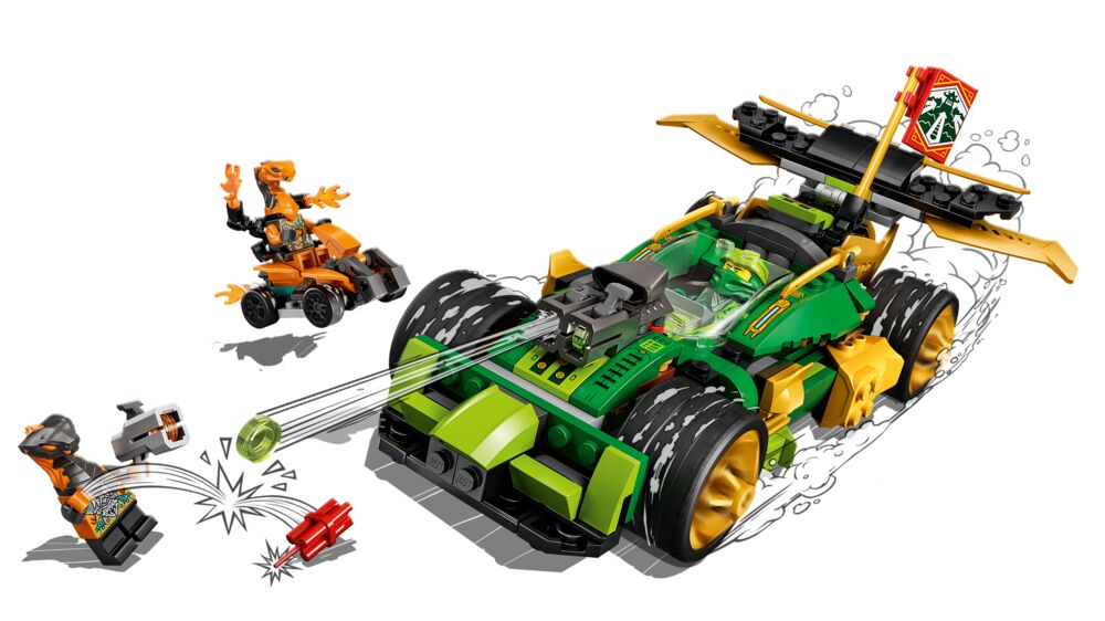 Produkt miniatyrebild LEGO® NINJAGO® 71763 Lloyds EVO-racerbil