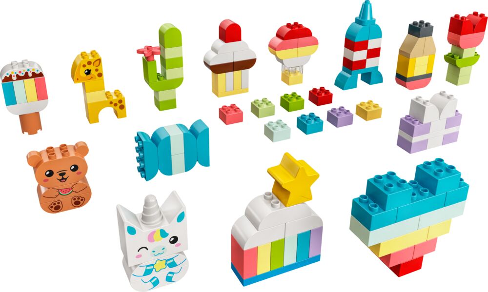 Produkt miniatyrebild LEGO® DUPLO® 10978  Tid for kreativ bygging