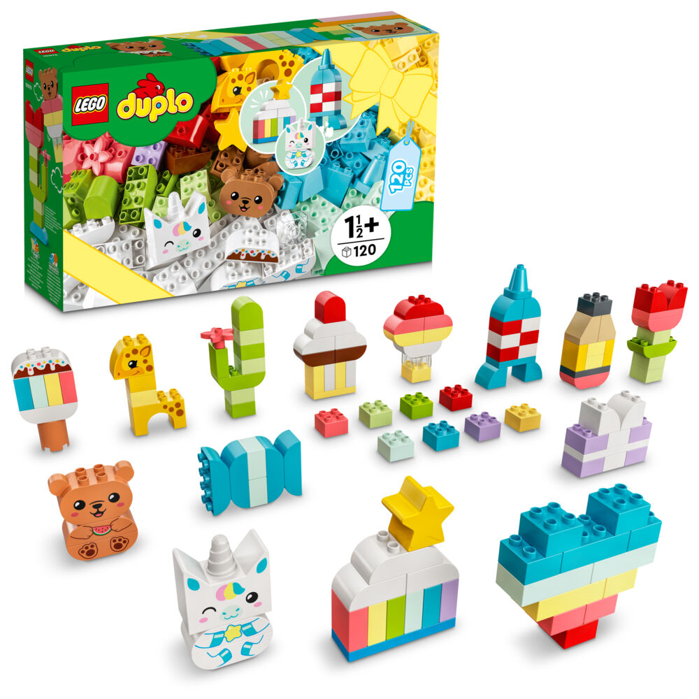 Produkt miniatyrebild LEGO® DUPLO® 10978  Tid for kreativ bygging