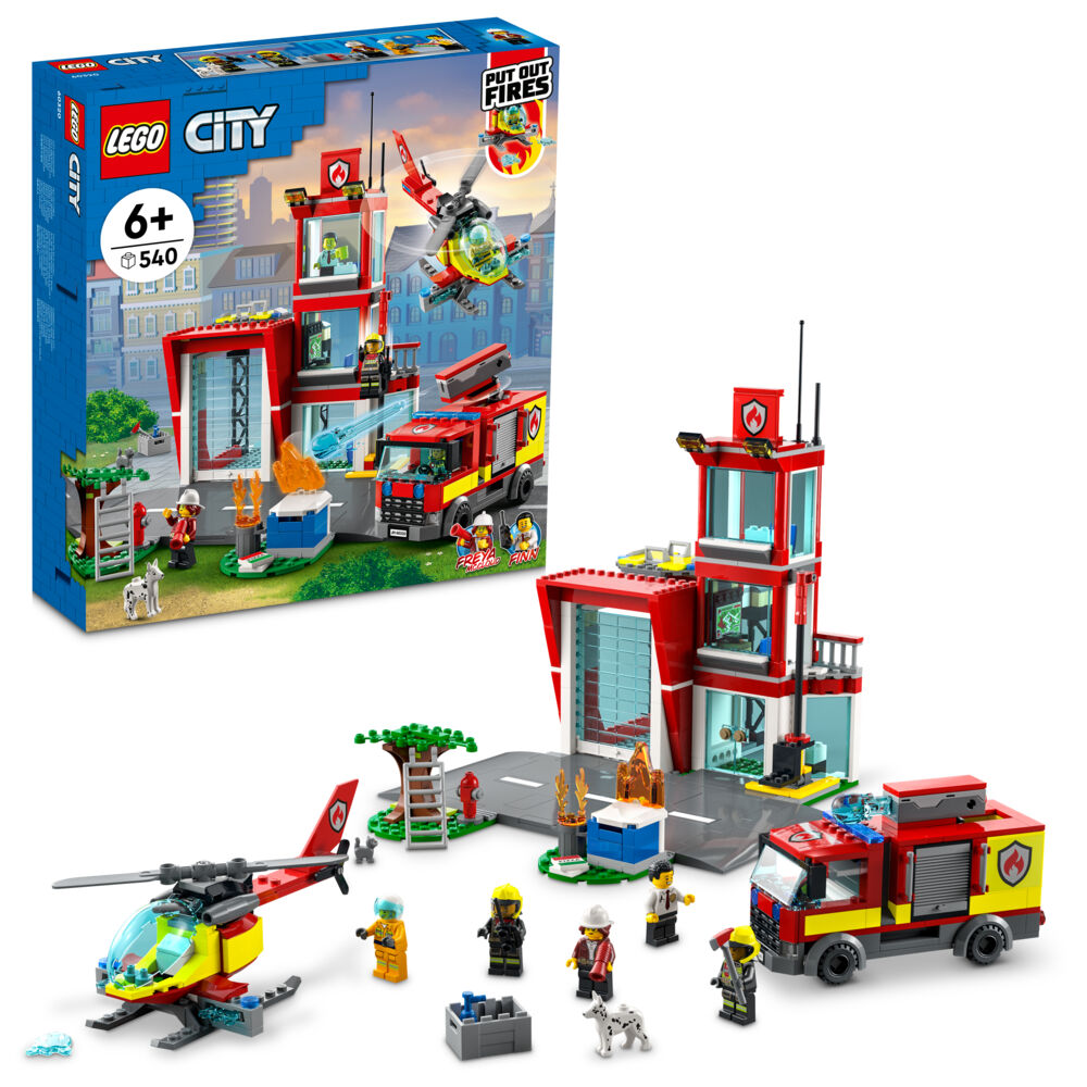 Produkt miniatyrebild LEGO® City Fire 60320 Brannstasjon