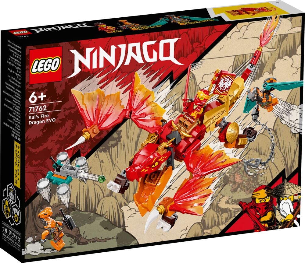 Produkt miniatyrebild LEGO® NINJAGO® 71762 Kais EVO-ilddrage