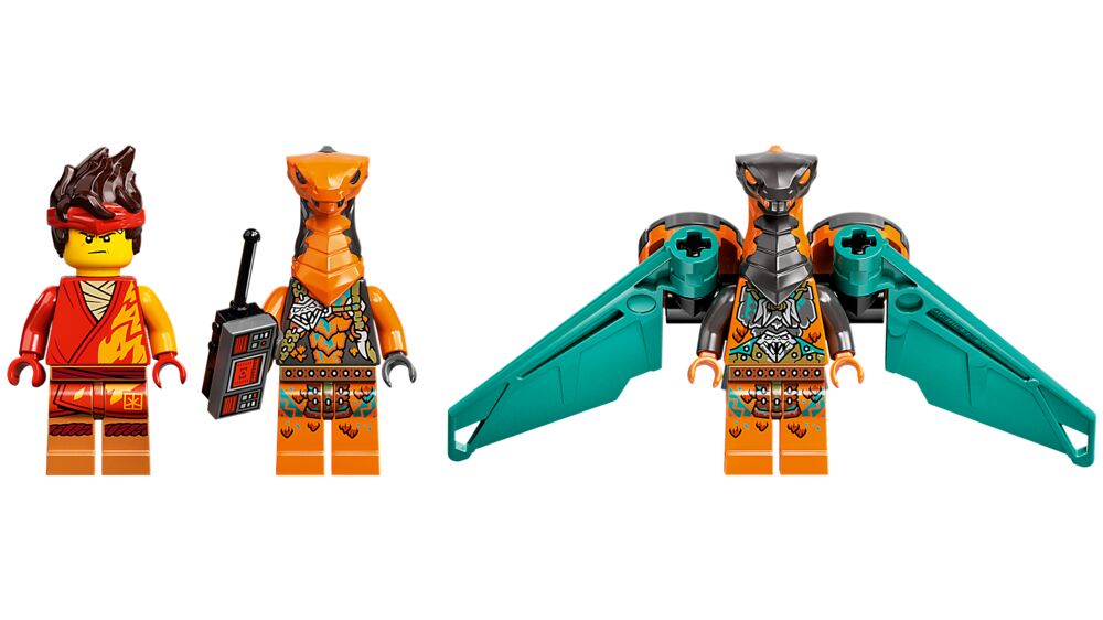 Produkt miniatyrebild LEGO® NINJAGO® 71762 Kais EVO-ilddrage