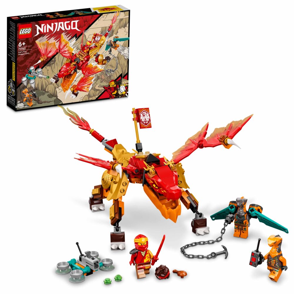 Produkt miniatyrebild LEGO® NINJAGO® 71762 Kais EVO-ilddrage