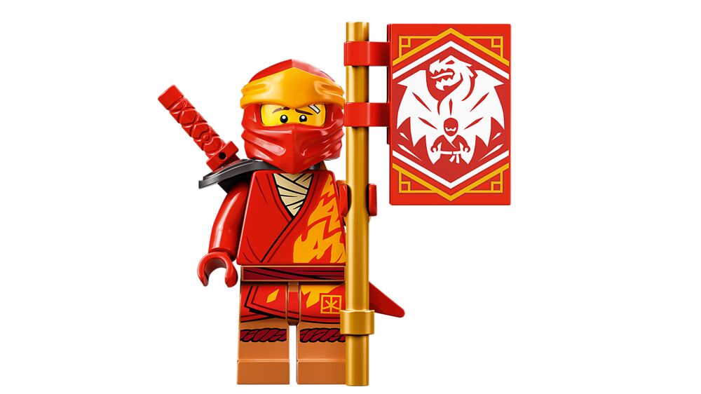 Produkt miniatyrebild LEGO® NINJAGO® 71762 Kais EVO-ilddrage