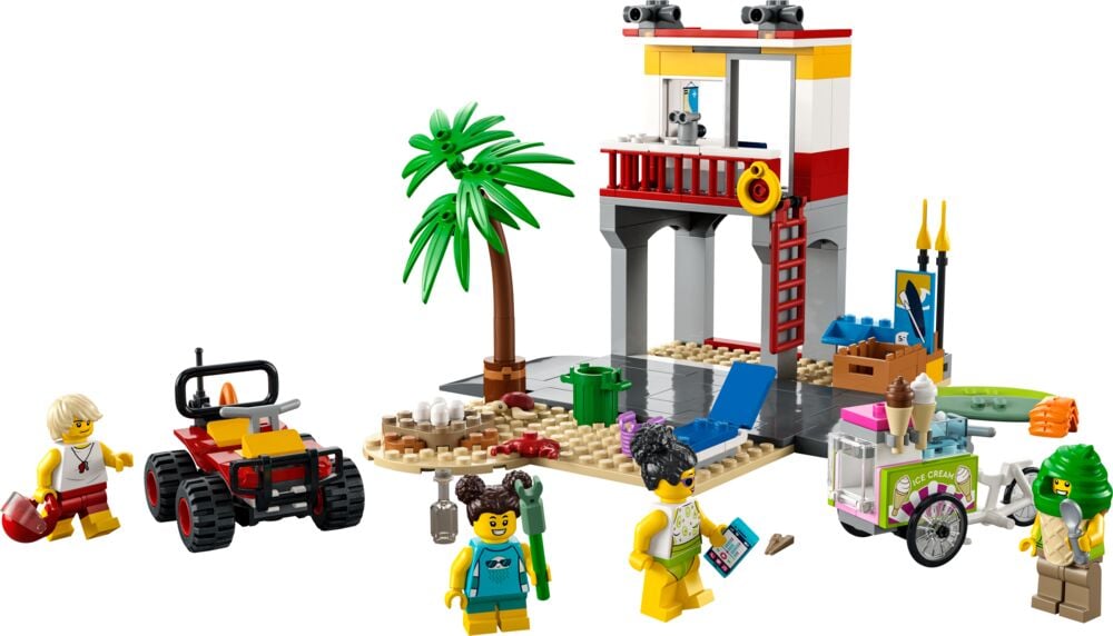 Produkt miniatyrebild LEGO® City Community 60328 Livredningstårn på stranda