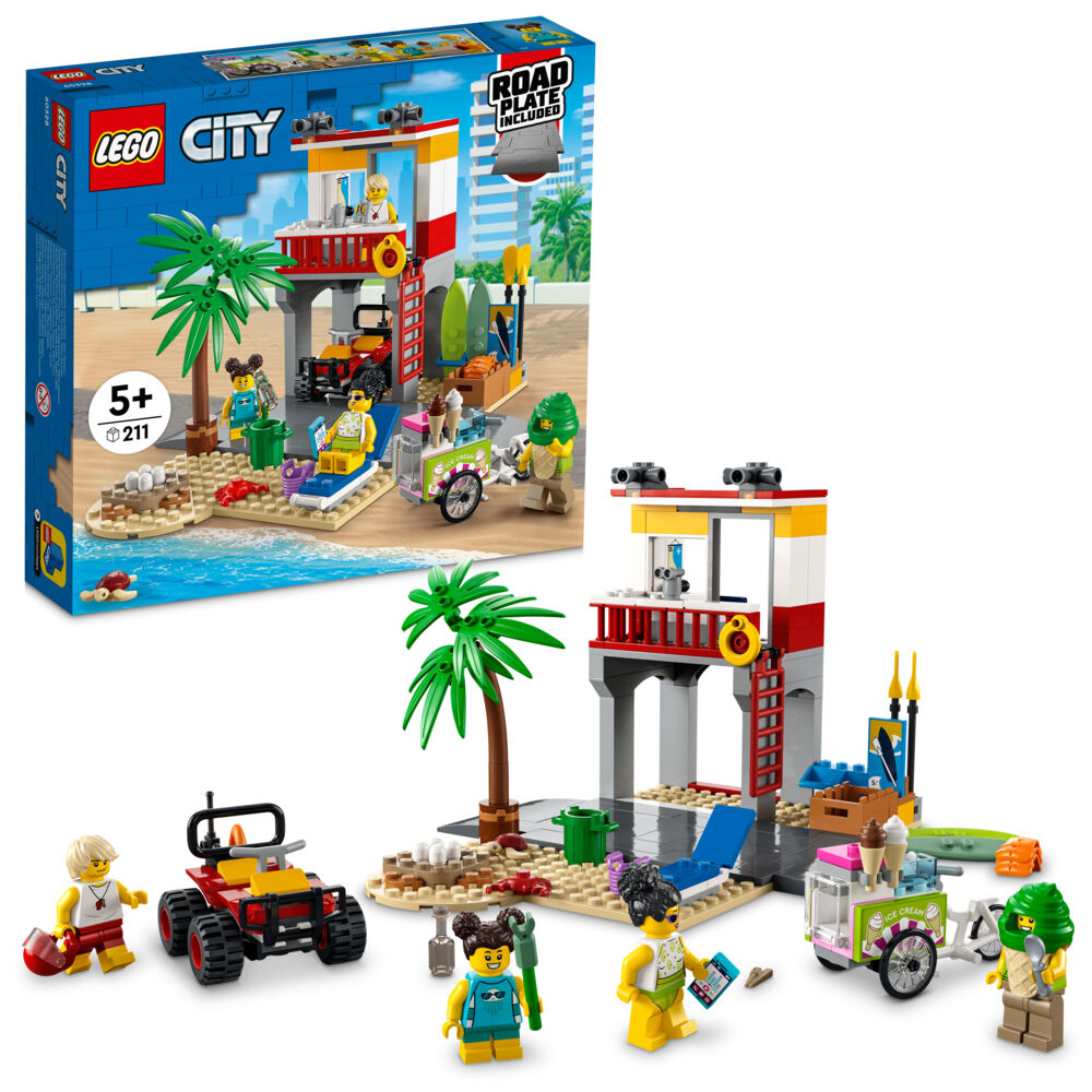 LEGO® City Community 60328 Livredningstårn på stranda